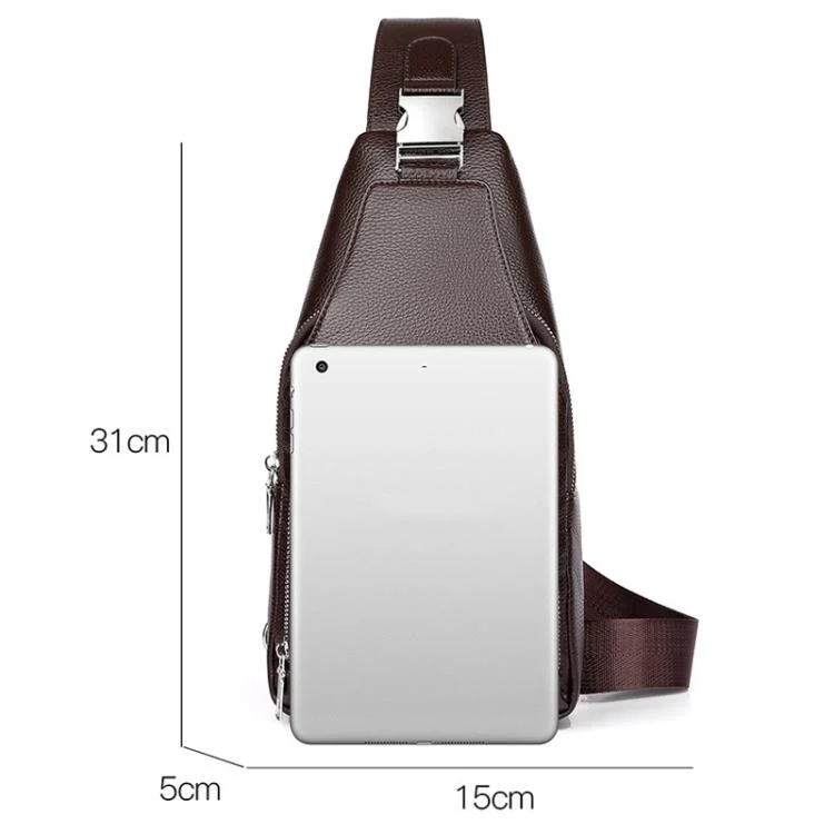 TBD06062949_B8.webp WEIXIER X452 Vintage Outdoor Men Chest Bag Multi-Functional Crossbody Bag - Image 9