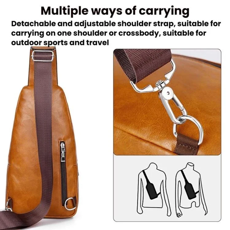 TBD06062957_B3.webp WEIXIER X451Men Crossbody Bag Outdoor Portable Chest Bag - Image 4