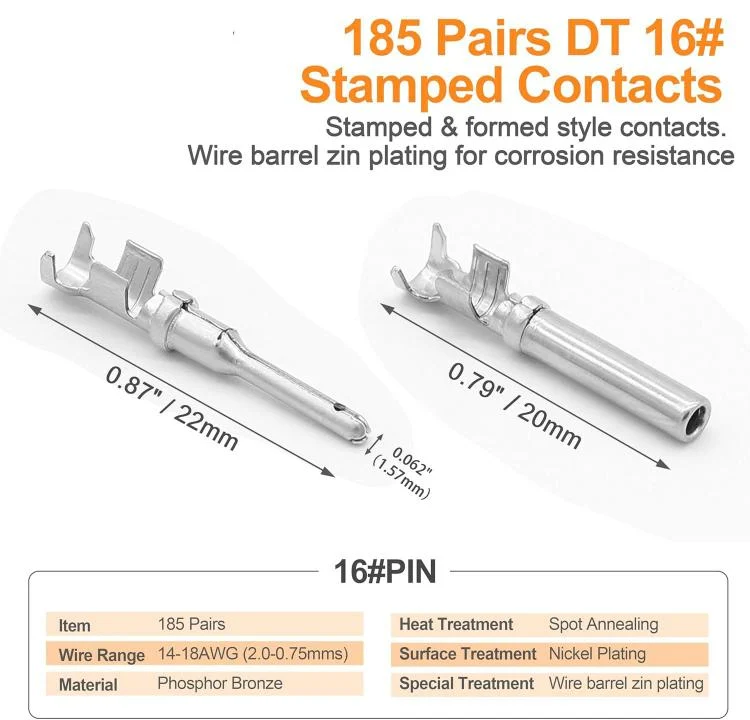 TBD06062976_6.webp 603pcs /Set DT Connector Kit with 2/3/4/6/8/12 Pin DT Connectors and Extraction Tools - Image 7