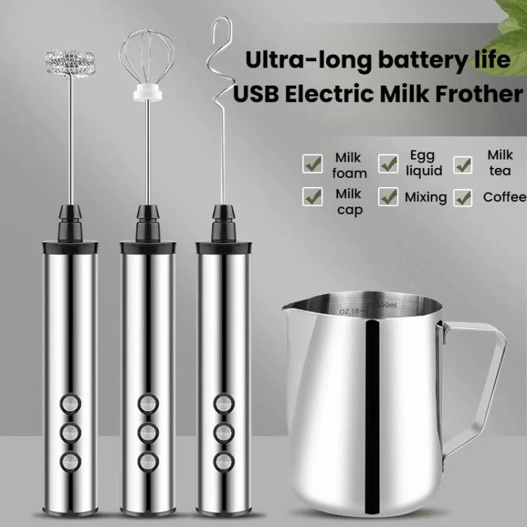 TBD06062978_B8.webp 3In1 Portable Rechargeable Handheld Electric Egg Beater Mini Milk Frother For Baking - Image 9