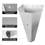 Heavy-duty Metal Poultry Cone for Chicken and Duck Restraint Funnels - Image 3