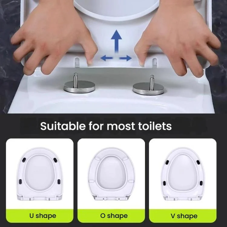 TBD06062982_B2.webp Toilet Seat Slow Close Lid Easy Installation Toilet Seat Replacement - Image 3