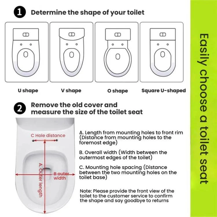 TBD06062982_B6.webp Toilet Seat Slow Close Lid Easy Installation Toilet Seat Replacement - Image 7