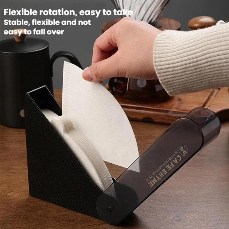 TBD06062983_B4.webp CAFE RHYME Dustproof Filter Paper Holder Lidded Coffee Filter Box - Image 5