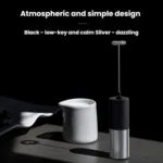 Mini Electric Milk Frother For Coffee Cream Mixing Stick - Image 12