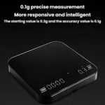 CAFE RHYME 311 Smart Electronic Scale For Pour-Over Coffee Mini Multifunctional Timing Kitchen Scale - Image 3