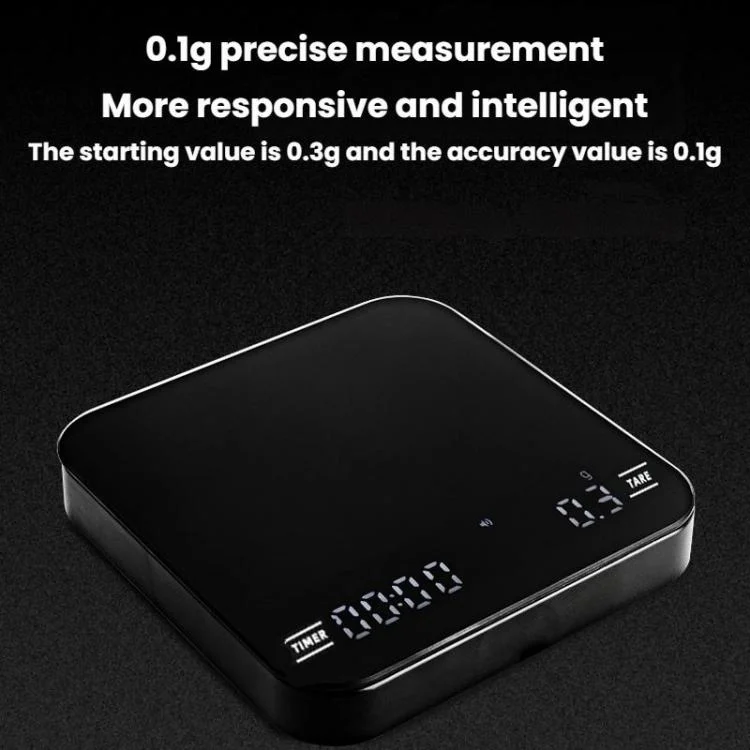 TBD06063000_B2.webp CAFE RHYME 311 Smart Electronic Scale For Pour-Over Coffee Mini Multifunctional Timing Kitchen Scale - Image 3