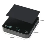 CAFE RHYME 311 Smart Electronic Scale For Pour-Over Coffee Mini Multifunctional Timing Kitchen Scale - Image 10