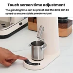 Electric Coffee Grinder Small Coffee Machine With Adjustable Grind Size - Image 4