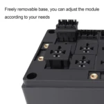 5pcs /Set Relay Socket Module for 4-Pin and 5-Pin Relays, Compatible with FB-15T 15-Slot Relay Box - Image 3
