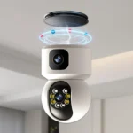 Universal Magnetic Wall Mount for Xiaomi Smart Cameras and Surveillance With Iron Plate - Image 2