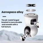 Universal Magnetic Wall Mount for Xiaomi Smart Cameras and Surveillance With Iron Plate - Image 3