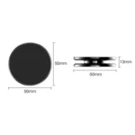 Universal Magnetic Wall Mount for Xiaomi Smart Cameras and Surveillance With Iron Plate - Image 8