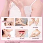 WUSHANG Rechargeable Women Eyebrow Razor & Facial Hair Remover for Fine Soft Hair on Face, Arms, Legs - Image 3