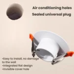 Air Conditioner Vent Plugging Cap For Duct Beautification Decoration - Image 6