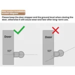 Ultra-narrow Punch-free Door Strong Magnetic Back-up Collision Prevention - Image 10