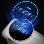 HUIYE UV Toothbrush And Razor Sanitizer Drying Box With LCD Display Wall-Mounted No-Drill Electric Toothbrush Sterilizer - Image 6