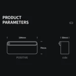 Smart UV Toothbrush Sterilizer and Dryer with Human Sensor, Time Display, USB-C Fast Charging, No-Drill Wall-Mounted Holder - Image 13