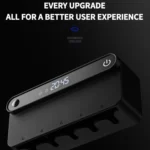 Smart UV Toothbrush Sterilizer and Dryer with Human Sensor, Time Display, USB-C Fast Charging, No-Drill Wall-Mounted Holder - Image 6