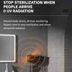 Smart UV Toothbrush Sterilizer and Dryer with Human Sensor, Time Display, USB-C Fast Charging, No-Drill Wall-Mounted Holder - Image 9