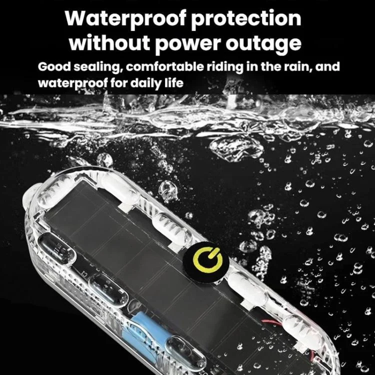 TBD06063176_B3.webp Car Solar-Powered Anti-Collision Warning Light Motorcycle Wireless LED Rear Tail Light - Image 4