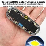 Car Solar-Powered Anti-Collision Warning Light Motorcycle Wireless LED Rear Tail Light - Image 7