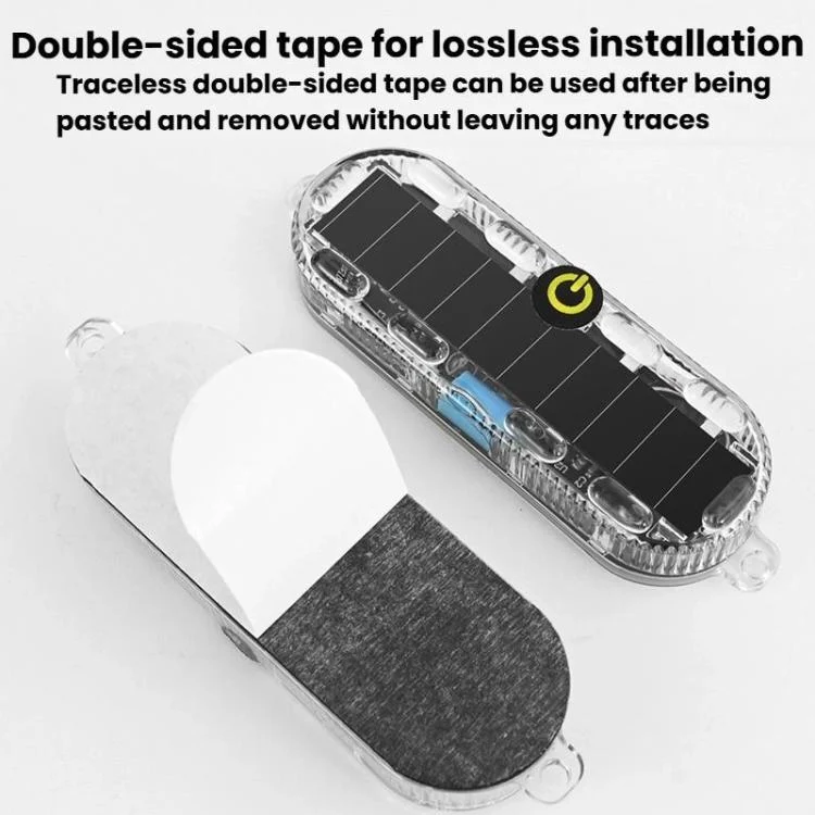 TBD06063176_B8.webp Car Solar-Powered Anti-Collision Warning Light Motorcycle Wireless LED Rear Tail Light - Image 9