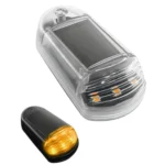 Solar-Powered Roof Warning Light LED Roof Strobe Light For Trucks Pickups