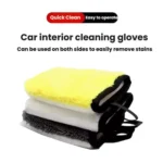 2pcs Car Interior Cleaning Gloves Dashboard Seat Car Washing Tools - Image 2