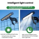 Solar-Powered Outdoor Motion-Sensor Lighting Lamp - Image 5