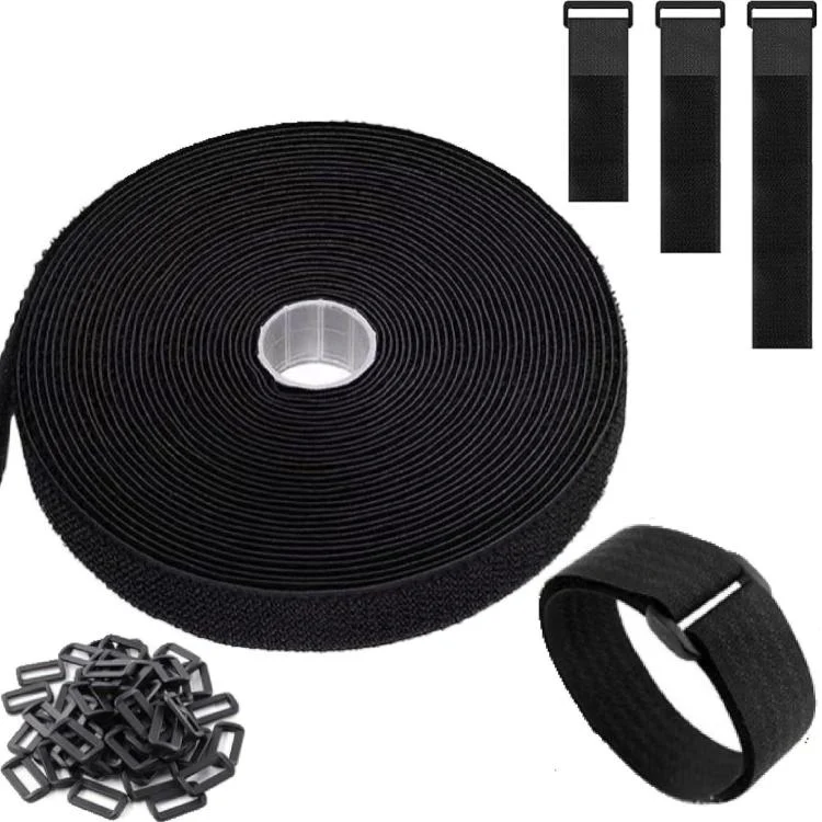 Self-adhesive Hook-and-loop Nylon Tie Wraps