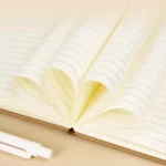 Eco-Friendly Soft Pine Wood Notebook with Pen Holder Tri-Fold A5 Journal with Magnetic Closure - Image 4