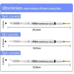 3pcs Universal Soldering Iron Tip Lead-Free Environmental Protection Easy On Tin Soldering Pencil Core - Image 6