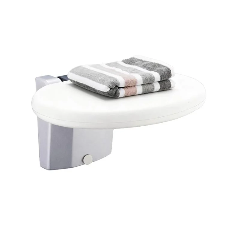 TBD0606330701A.webp Folding Bathroom Shower Stool With Non-Slip Aluminum Base - Image 1