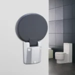 Folding Bathroom Shower Stool With Non-Slip Aluminum Base - Image 6