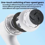 ZM-518 Electric Vacuum Callus Remover With Digital Display Dead Skin Callus Foot File Machine - Image 6