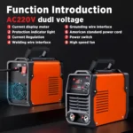 MMA300K 5 In 1 Home Mini Inverter DC Portable Welder, 220V EU Plug - Image 3