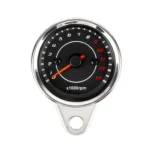 Motorcycle LED Backlit Engine Speedometer - Image 2