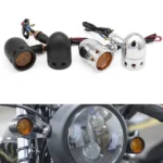 2pcs Hollow Motorcycle Modified Turn Signal Light - Image 2