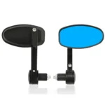 22mm Diameter All-aluminum Reflective Motorcycle Rearview Mirror - Image 3