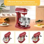 Stainless Steel Flat Beater For KitchenAid 5.5 & 6 QT Bowl-Lift Stand Mixers No Coating Durable Mixing Paddle Attachment - Image 5