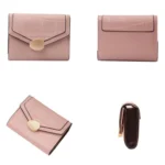 Stone Pattern Accordion Card Holder Women Multi-Card Slot ID Card Clip - Image 7