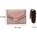 Stone Pattern Accordion Card Holder Women Multi-Card Slot ID Card Clip - Image 8