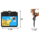 Ultra-Thin RFID Anti-Theft Card Holder Multi-Functional ID Document Clip Driver License Card Sleeve - Image 6