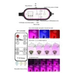 Clip-On Plant Grow Light Full Spectrum Plant Lights With Remote Control - Image 5