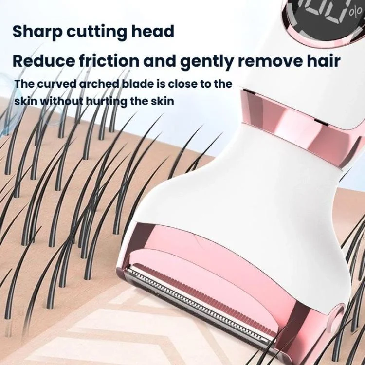 TBD06063453_B6.webp 7 In 1 Rechargeable Digital Display Hair Removal Kit Underarm Intimate Area Shaver Unisex Full-Body Epilator - Image 7