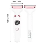 7 In 1 Rechargeable Digital Display Hair Removal Kit Underarm Intimate Area Shaver Unisex Full-Body Epilator - Image 9