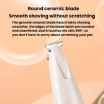 Household Pet Paw Hair Trimmer Quiet Cat Paw Hair Clipper - Image 3