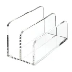 Acrylic Desk Organizer Box File Rack