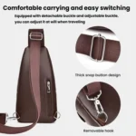 WEIXIER X450 Men Outdoor Multi-Functional Chest Bag Sports Cycling Crossbody Bag - Image 3